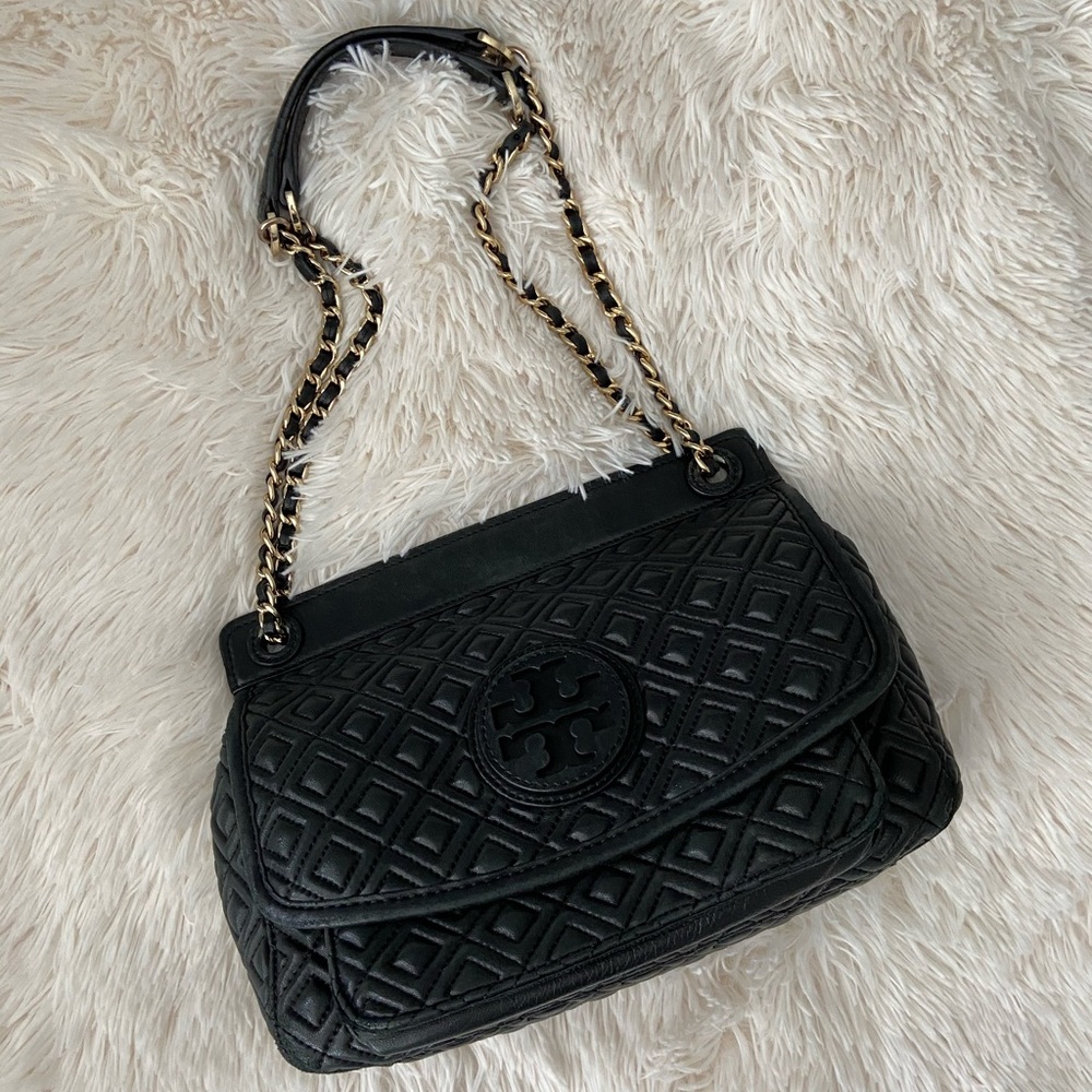 Tory Burch Marion Quilted Leather Bag